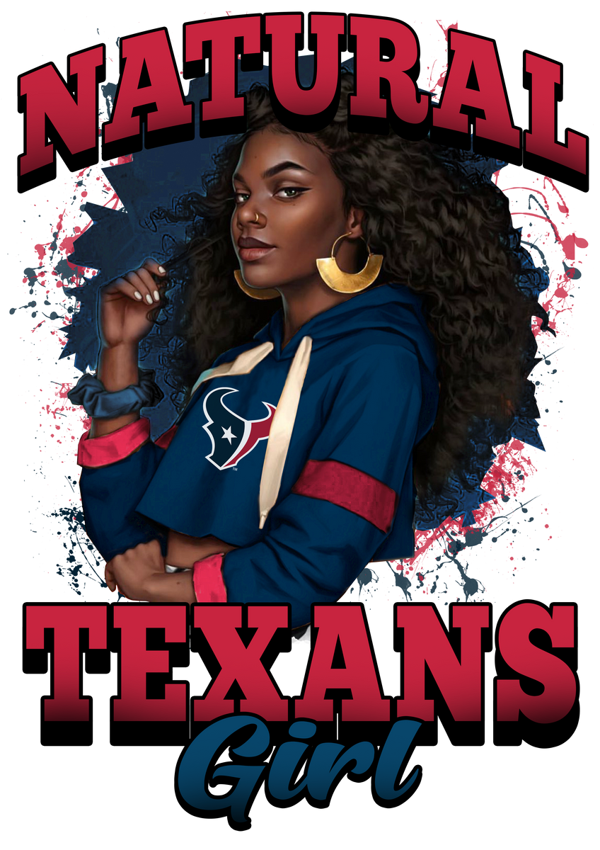 Houston Texans Girl NFL T Shirt - Banantees