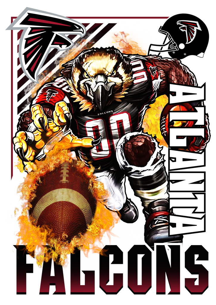 Pin Art Atlanta Falcons